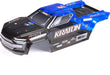 1/10 Painted Body, Black/Blue: KRATON 4X4 4S BLX
