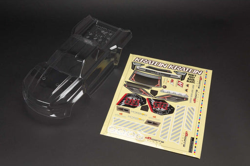Clear Body with Decals: KRATON 6S BLX