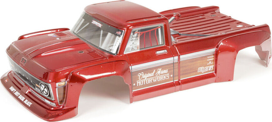 1/5 Painted body, Red: OUTCAST 4X4 8S BLX