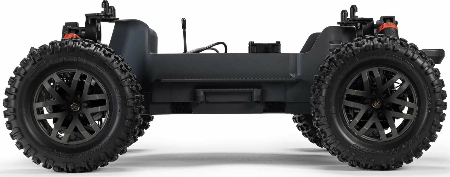 1/10 GRANITE MEGA 665 4X4 RTR Brushed Monster Truck, Orange