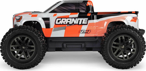 1/10 GRANITE MEGA 665 4X4 RTR Brushed Monster Truck, Orange