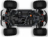 1/10 GRANITE MEGA 665 4X4 RTR Brushed Monster Truck, Orange
