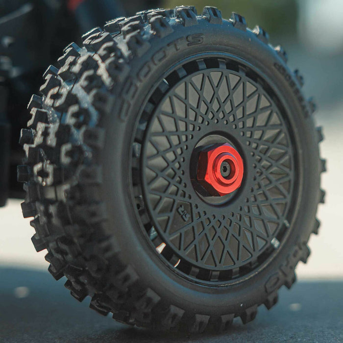 1/8 TYPHON MEGA 665 4X4 RTR Brushed Buggy, Red