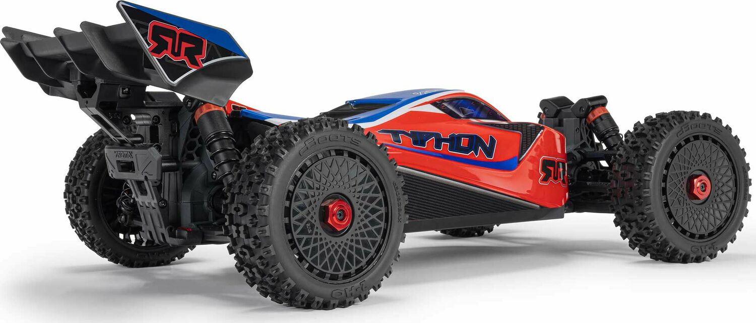 1/8 TYPHON MEGA 665 4X4 RTR Brushed Buggy, Red