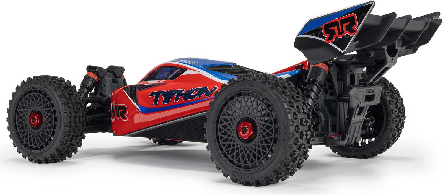1/8 TYPHON 223S DSC 4X4 RTR Brushless Buggy, Red