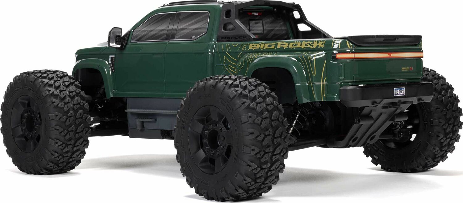 1/10 BIG ROCK 223S DSC 4X4 RTR Brushless Monster Truck, Green