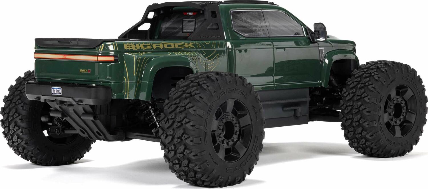 1/10 BIG ROCK 223S DSC 4X4 RTR Brushless Monster Truck, Green