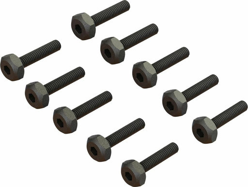 M2.5x12mm 5.5mm Hex Head (10)