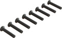 Flat Head Hex Machine Screw M3x18mm (10)