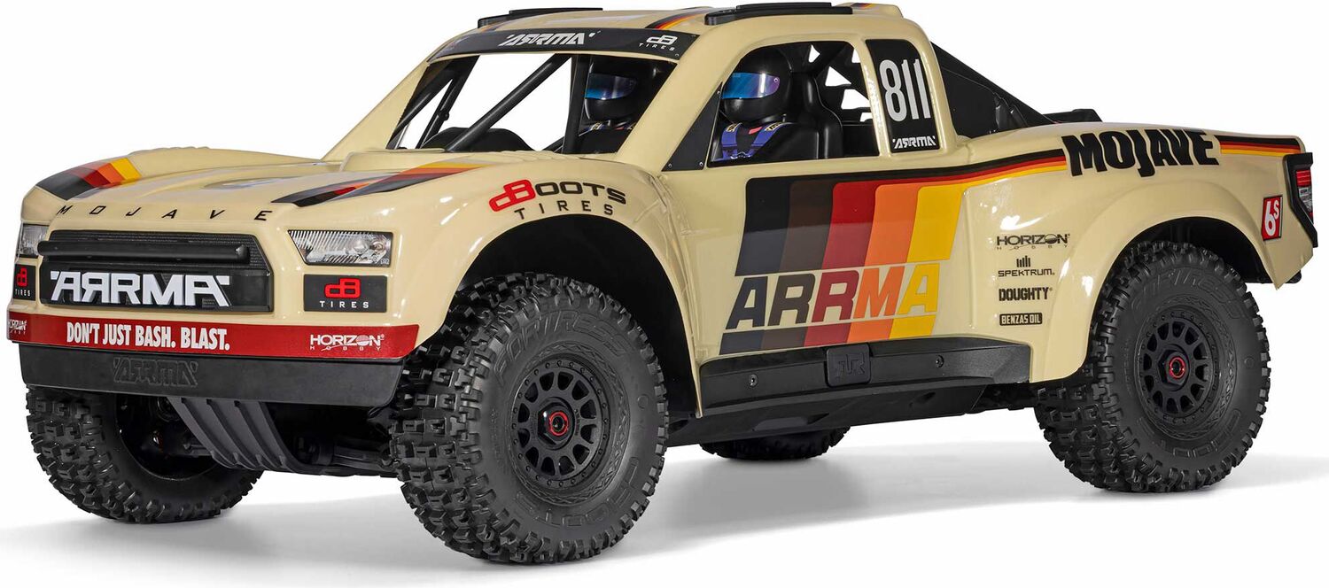 1/7 MOJAVE 6S 4X4 RTR Brushless Desert Truck, Beige