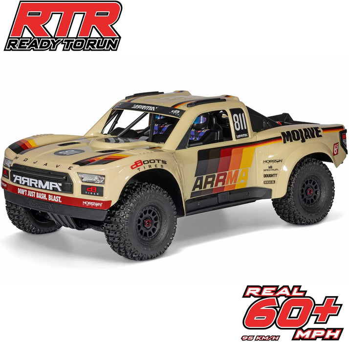 1/7 MOJAVE 6S 4X4 RTR Brushless Desert Truck, Beige