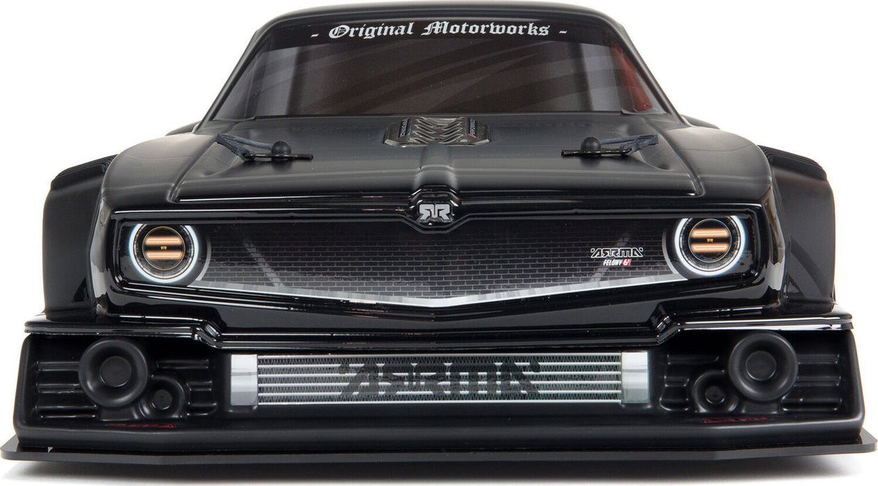 1/7 FELONY 6S BLX Street Bash All-Road Muscle Car RTR, Black