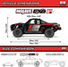 1/7 MOJAVE 6S EXB 4X4 RTR Brushless Desert Truck, Black