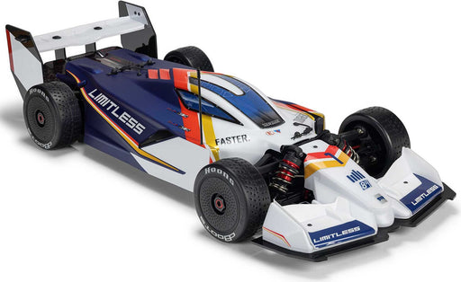 1/7 LIMITLESS 8S AVC 4X4 RTR Brushless Street Speed, White/Blue