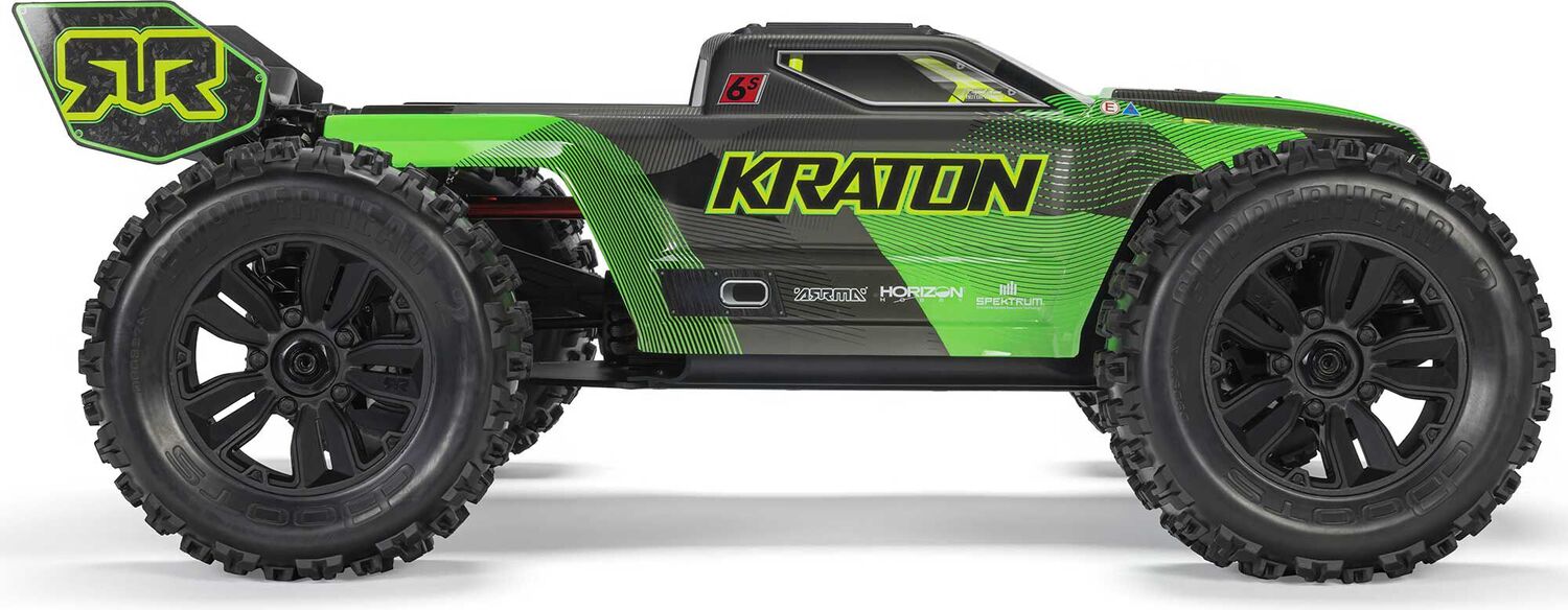 1/8 KRATON 4X4 6S BLX BRUSHLESS V6 SPEED TRUCK RTR (Green/Black)