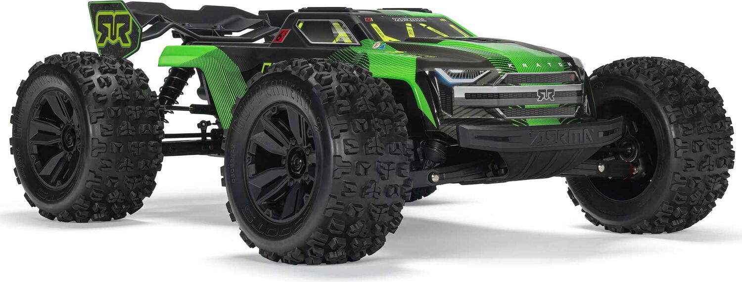 1/8 KRATON 4X4 6S BLX BRUSHLESS V6 SPEED TRUCK RTR (Green/Black)