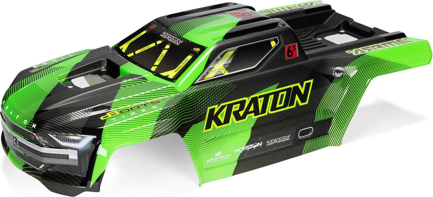 1/8 KRATON 4X4 6S BLX BRUSHLESS V6 SPEED TRUCK RTR (Green/Black)