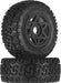 1/10 dBoots Sidewinder 2 Front/Rear 2.2/3.0 Pre-Mounted Tires, 17mm Hex, Black (2): 6S