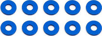 Bulkhead Washers, 7.8x1mm, Blue Aluminum (10)