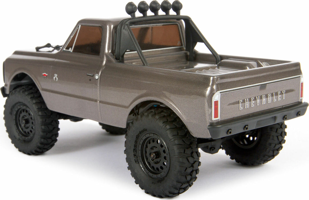 1/24 SCX24 1967 Chevrolet C10 4WD Truck Brushed RTR, Silver