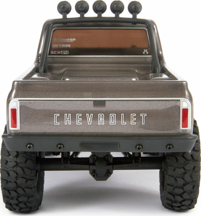 1/24 SCX24 1967 Chevrolet C10 4WD Truck Brushed RTR, Silver