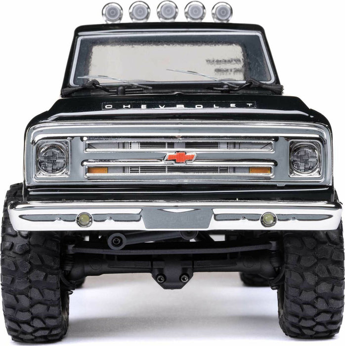 1/24 SCX24 1967 Chevrolet C10 4WD RC Brushed Truck RTR, Black