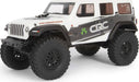 1/24 SCX24 2019 Jeep Wrangler JLU CRC 4WD Rock Crawler Brushed RTR, White