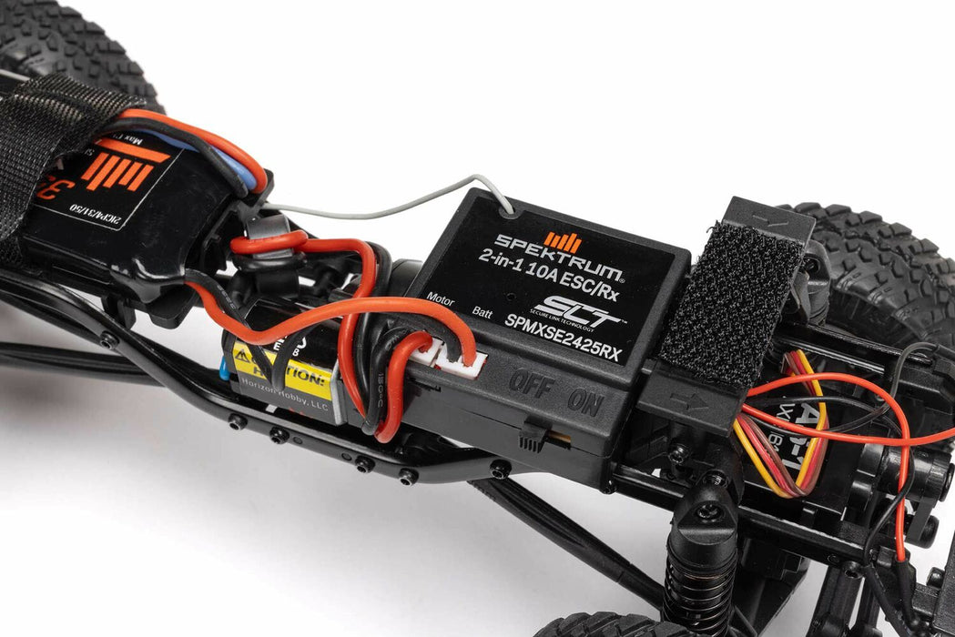 1/24 SCX24 Jeep JT Gladiator 4WD Rock Crawler Brushed RTR, Green