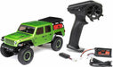 1/24 SCX24 Jeep JT Gladiator 4WD Rock Crawler Brushed RTR, Green