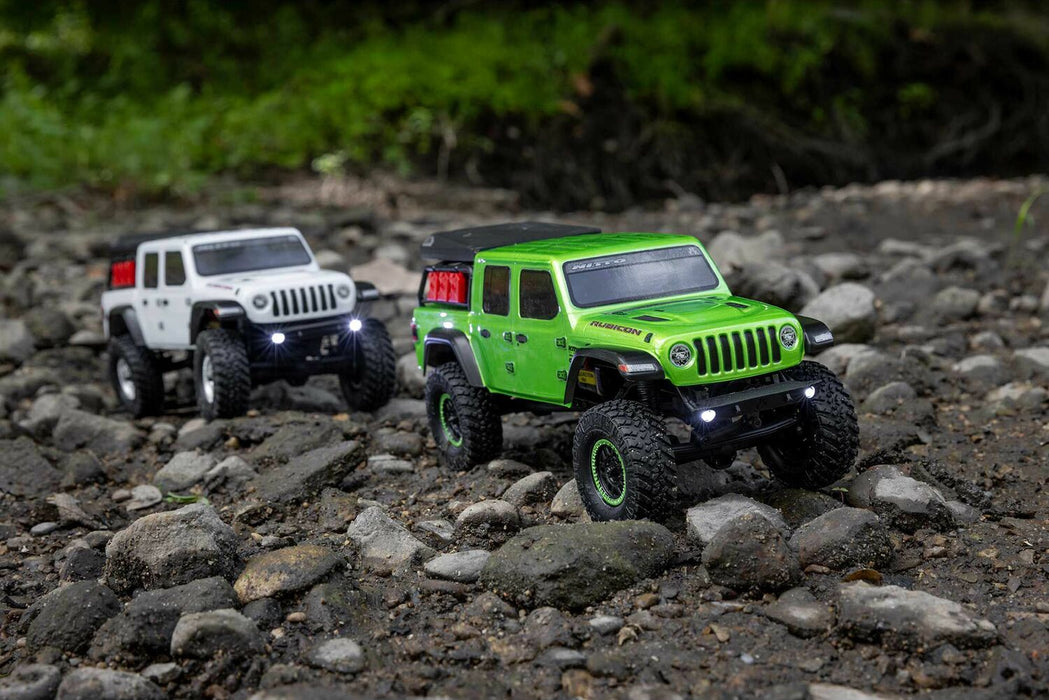 1/24 SCX24 Jeep JT Gladiator 4WD Rock Crawler Brushed RTR, Green