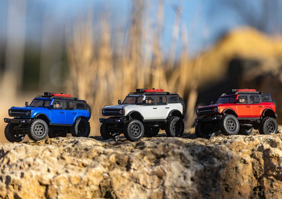 1/24 SCX24 2021 Ford Bronco 4WD Truck Brushed RTR, Red