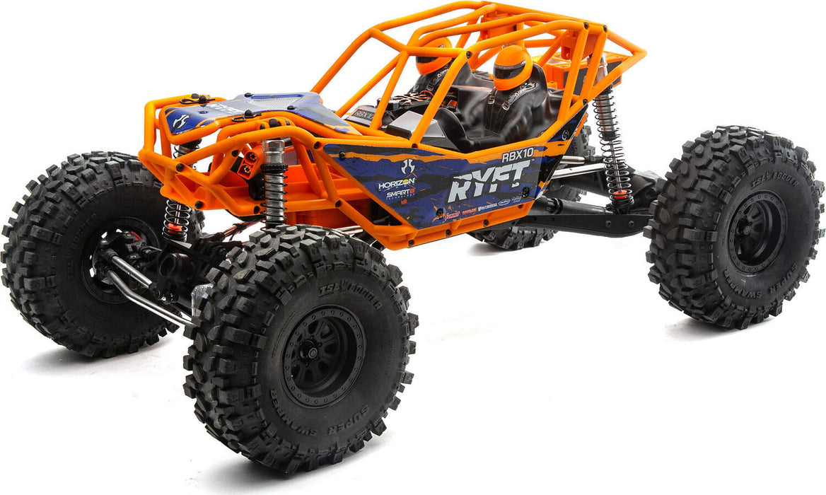 1/10 RBX10 Ryft 4WD Brushless Rock Bouncer RTR, Orange