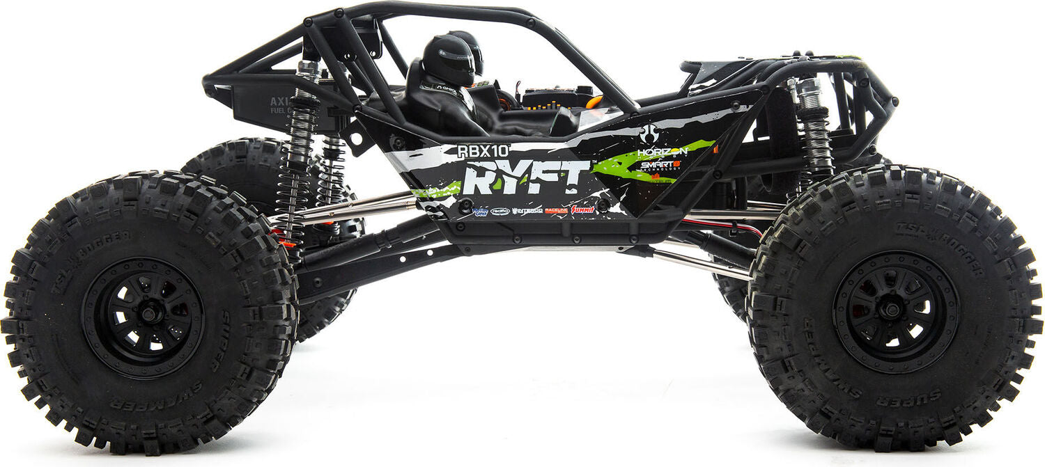 1/10 RBX10 Ryft 4X4 RTR Brushless Rock Bouncer, Black