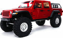 1/10 SCX10 III Jeep JT Gladiator 4X4 Rock Crawler with Portals RTR, Red