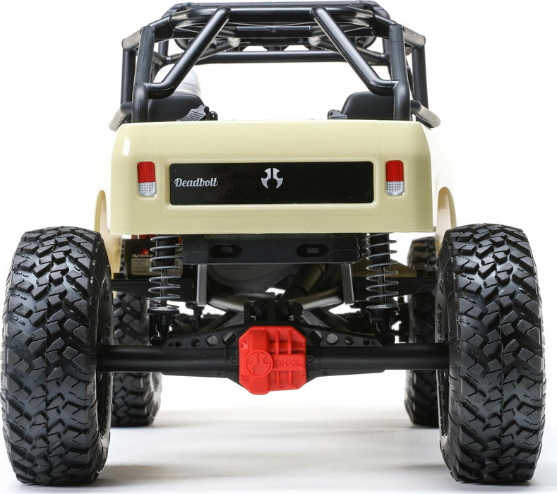 1/10 SCX10 II Deadbolt 4X4 Brushed RTR, Tan