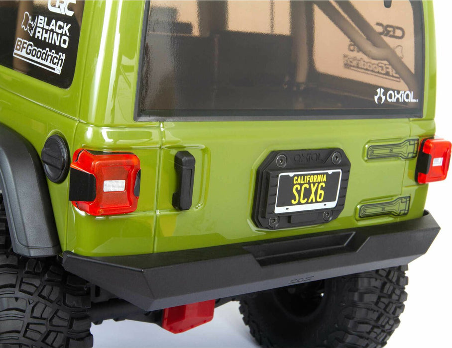 1/6 SCX6 Jeep JLU Wrangler 4X4 Rock Crawler RTR: Green