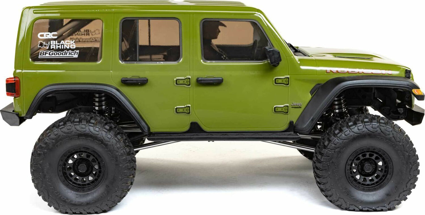 1/6 SCX6 Jeep JLU Wrangler 4X4 Rock Crawler RTR: Green