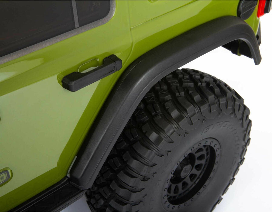 1/6 SCX6 Jeep JLU Wrangler 4X4 Rock Crawler RTR: Green
