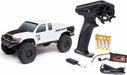 1/24 SCX24 Base Camp 4WD Rock Crawler Brushed RTR with Battery & Charger, White