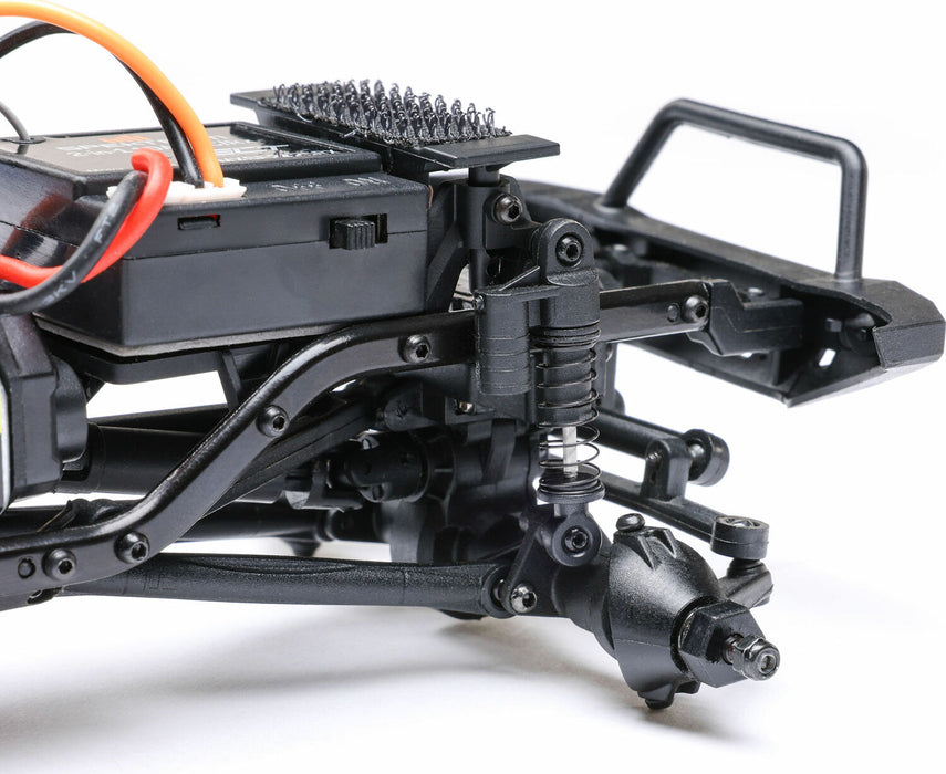 1/24 SCX24 Base Camp 4WD Rock Crawler Brushed RTR with Battery & Charger, Pink