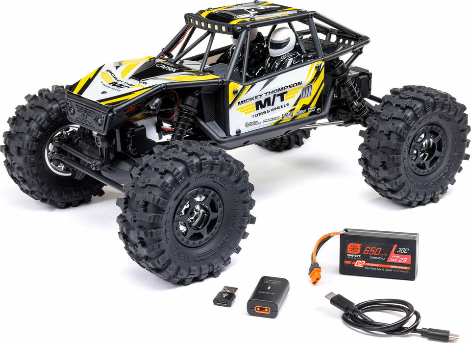 1/18 UTB18 Capra 4WS 4WD Trail Buggy RTR with Battery & Charger, Yellow