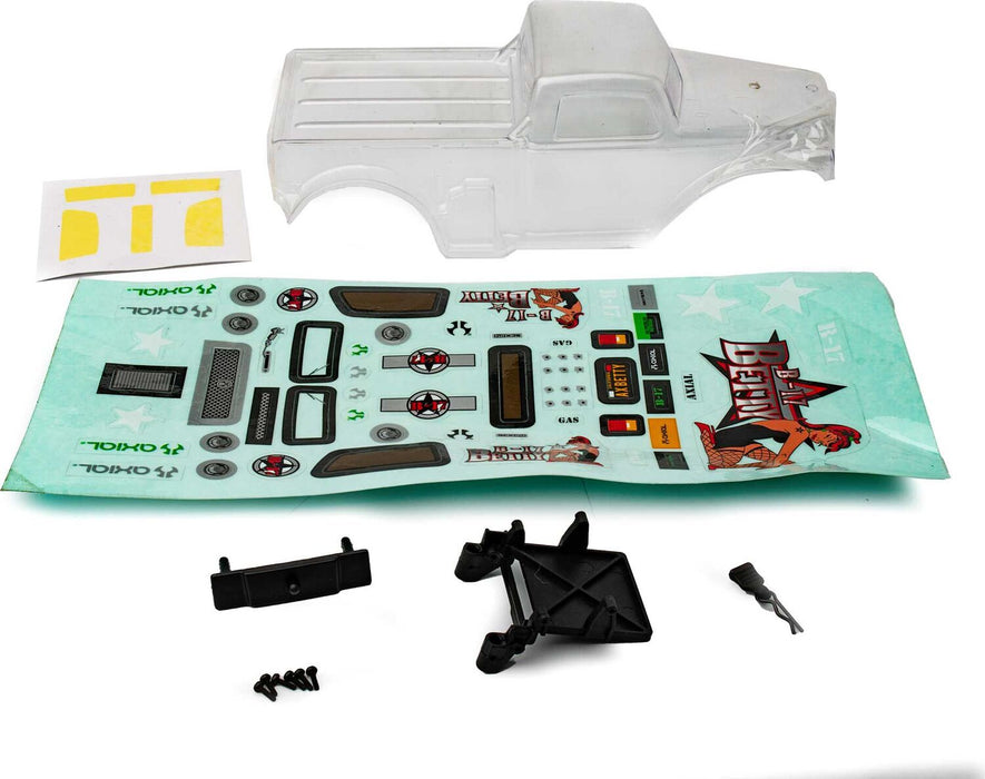 Clear Body, Precut: SCX24 B-17 Betty
