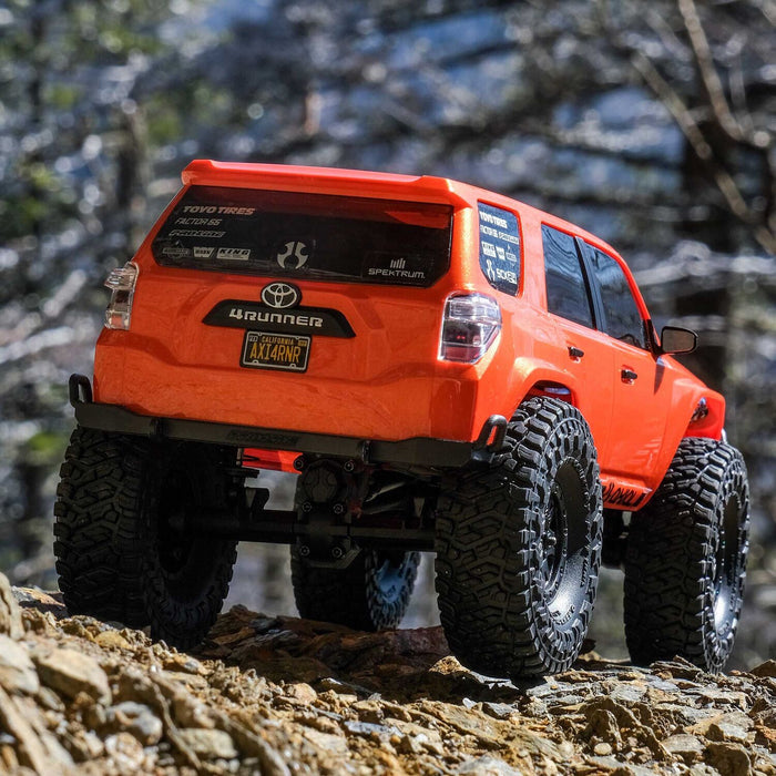 1/24 SCX24 Toyota 4Runner 4X4 RTR Brushed Rock Crawler (Battery & Charger Included), Orange