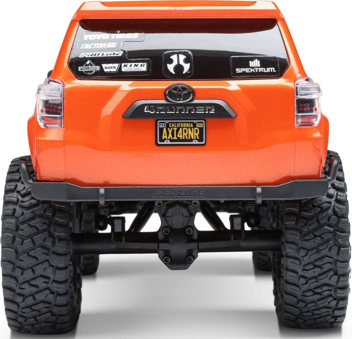 1/24 SCX24 Toyota 4Runner 4X4 RTR Brushed Rock Crawler (Battery & Charger Included), Orange