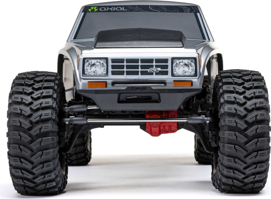 1/10 SCX10 III Coyote 4X4 RTR Brushed Rock Crawler, Silver