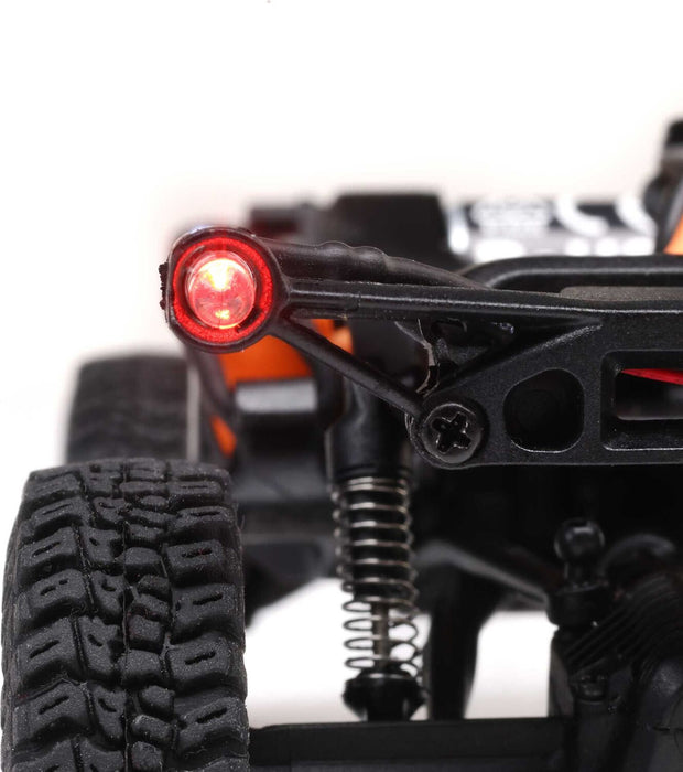 1/30 SCX30 Ford Bronco 4X4 RTR Brushed Rock Crawler (Battery & Charger Included), Blue