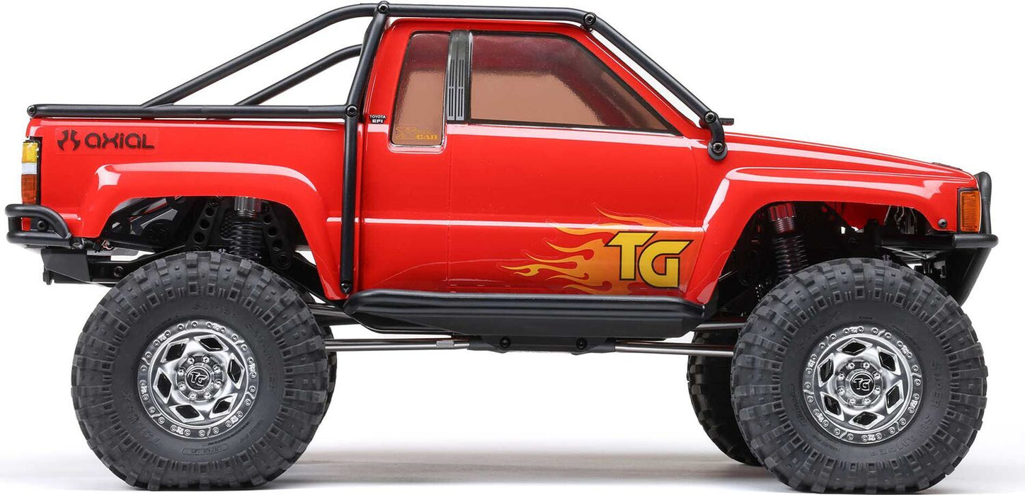 1/10 SCX10 III 1987 Toyota SR5 4X4 RTR Brushed Rock Crawler, Red
