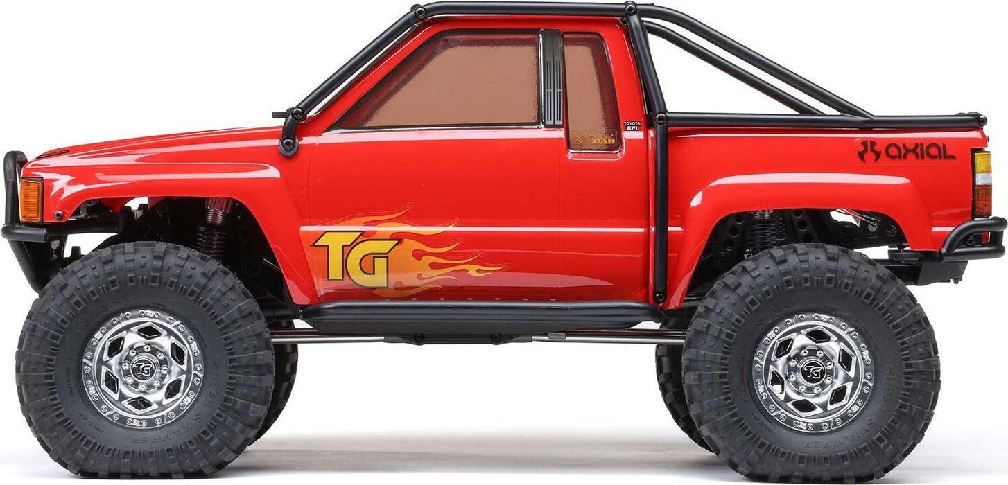 1/10 SCX10 III 1987 Toyota SR5 4X4 RTR Brushed Rock Crawler, Red