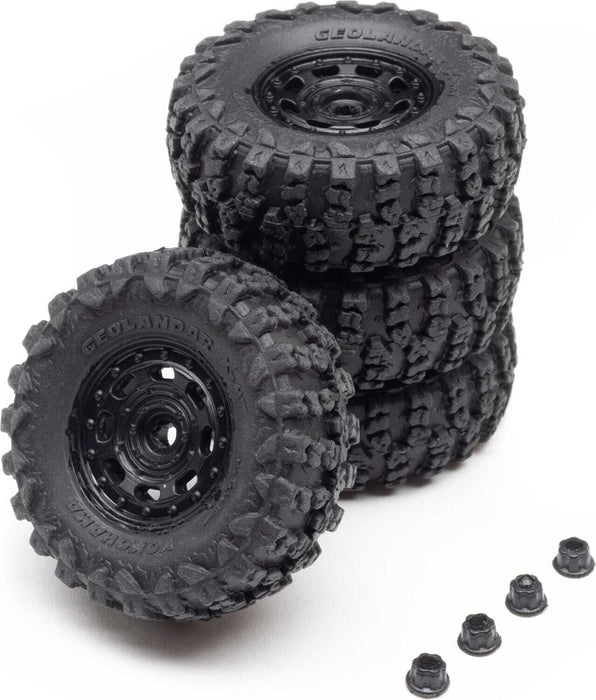1/30 SCX30 Jeep Wrangler JLU 4X4 RTR Brushed Rock Crawler (Battery & Charger Included), White