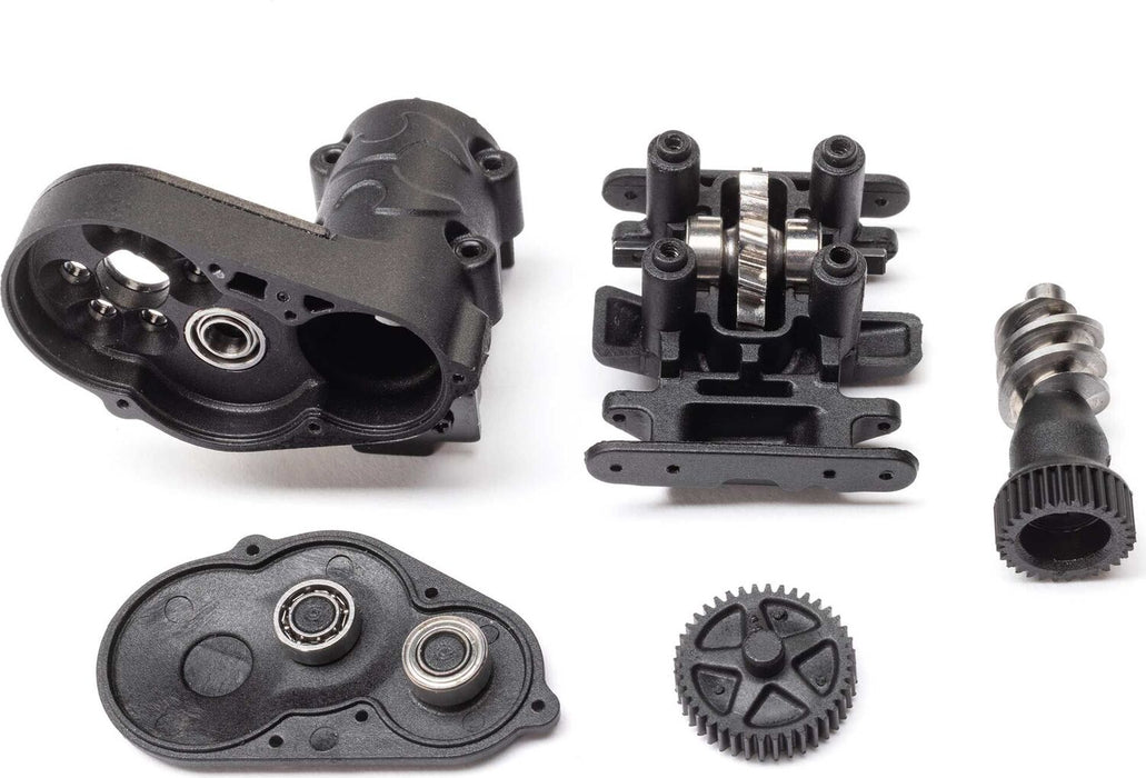 1/30 SCX30 Jeep Wrangler JLU 4X4 RTR Brushed Rock Crawler (Battery & Charger Included), White